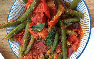 Green beans à la Provençale