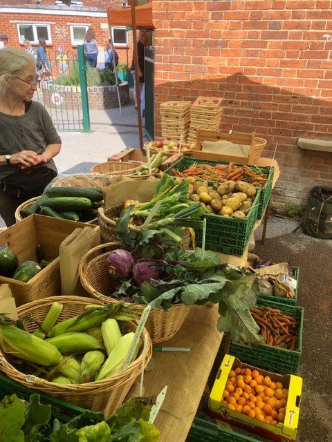 Our new stall at East Oxford market