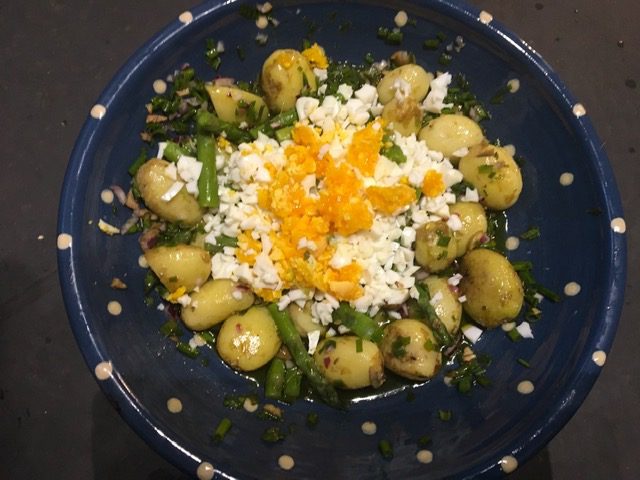 IMG_2199 organic asparagus with grated egg